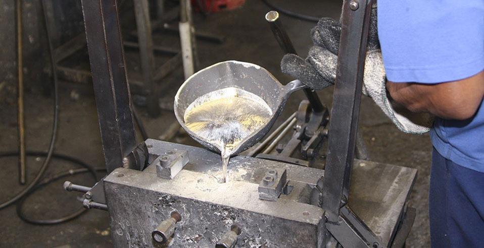 Aluminium casting process